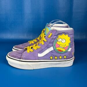 Vans The Simpsons x Sk8-Hi Lisa 4 Prez Sneakers - Purple - 5